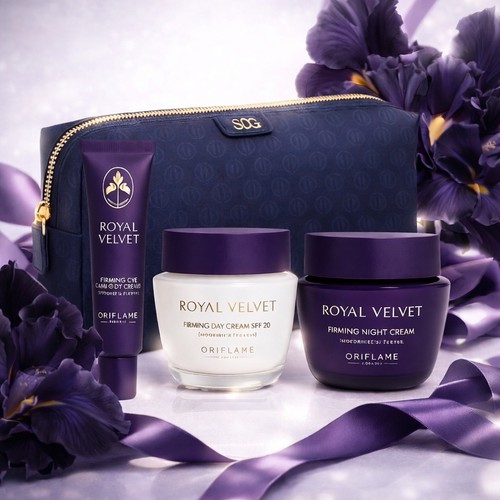 Royal velvet set crema giorno - royal,